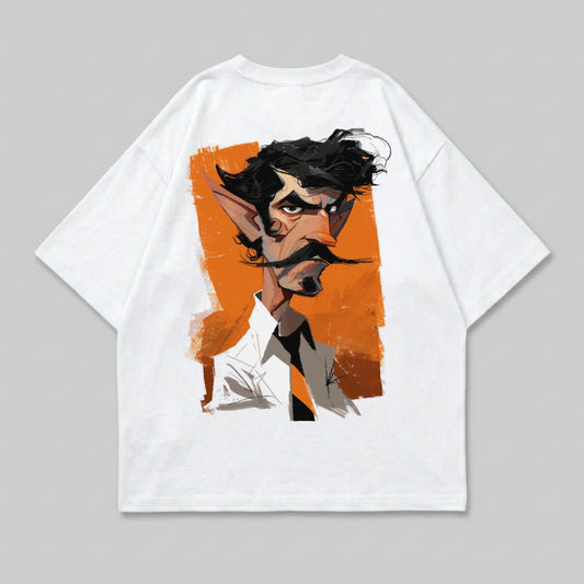 Distinctive Cartoon Man Illustration Orange Background product type

Cartoon Character, Stylized Man, Unique Mustache, Pointy Ears, Dark Hair, Intense Expression, Graphic Art, Orange Background, Illustration Print, Quirky Design, Distinctive Portrait, Artistic Apparel, Creative Figure, Whimsical Art, Modern Graphic, Digital Painting, Character Design, Expressive Face, Abstract Style, Bold Print