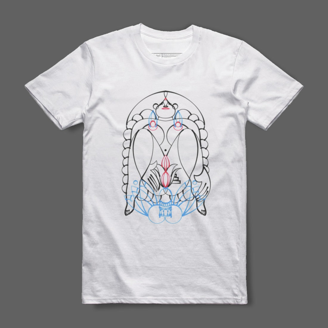 Abstract Geometric Design with Symmetric Patterns Shirt