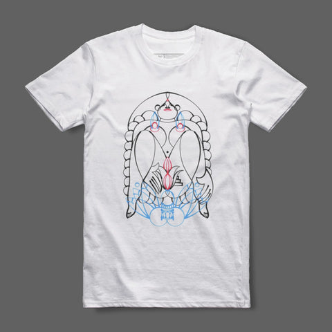 Abstract Geometric Design with Symmetric Patterns Shirt