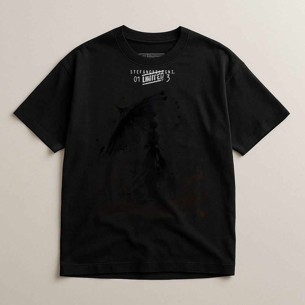 Mysterious Dark Graphic Short Sleeve Shirt Product