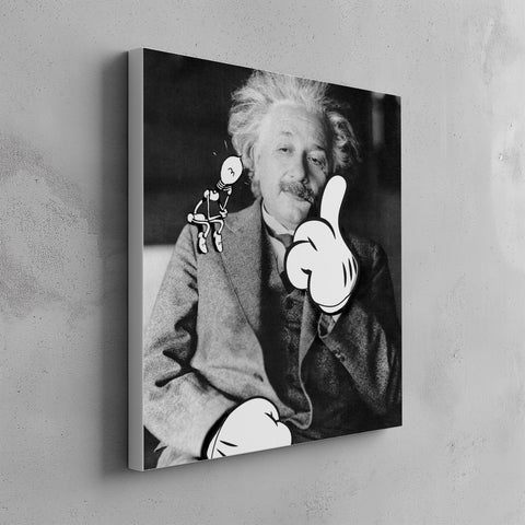 Quadro canvas Einstein