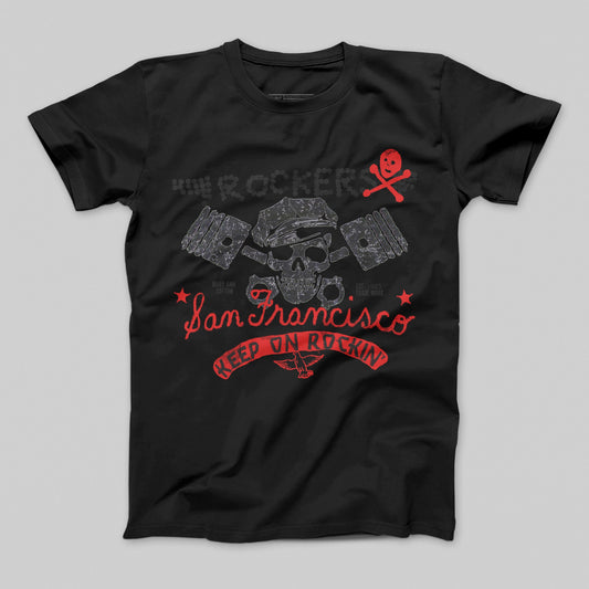 T-shirt donna boyfriend Rockers
