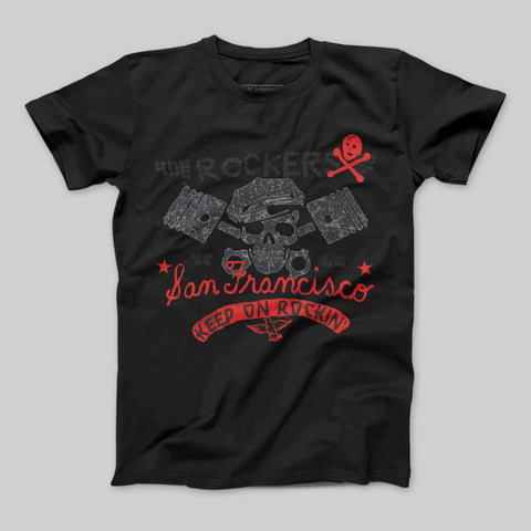T-shirt donna boyfriend Rockers