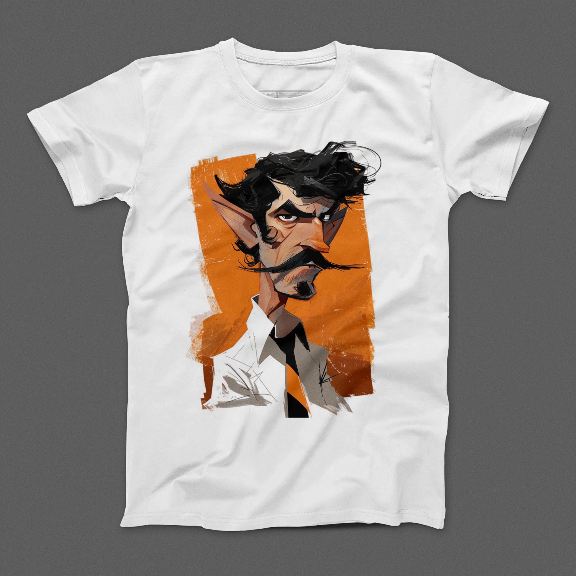 Artistic Graphic Character Print Casual T-Shirt