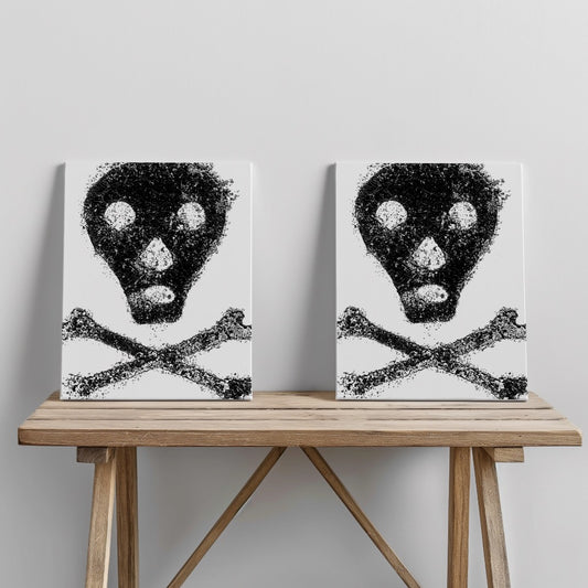 Quadro canvas Skull