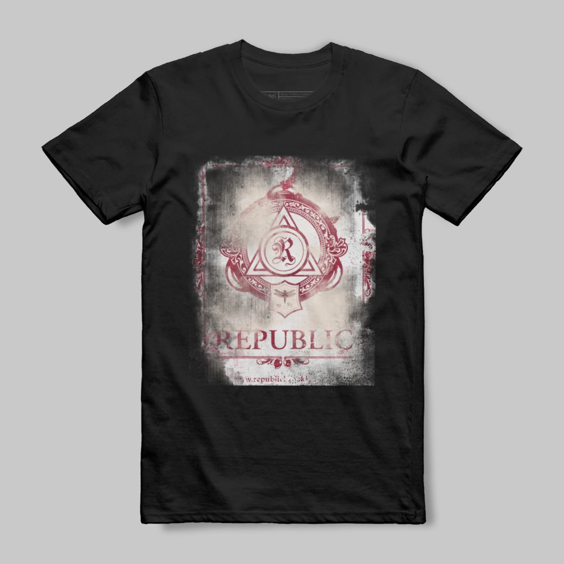 Republic Graphic Tee with Unique Design