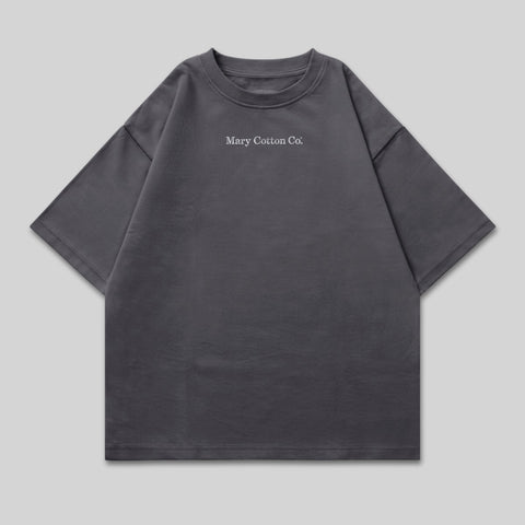 Mary Cotton Co Relaxed Fit Dark Gray T Shirt product type
