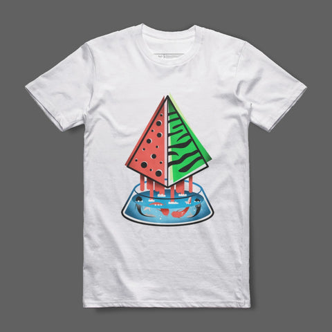 Geometric Animal Graphic Tee for Unique Style