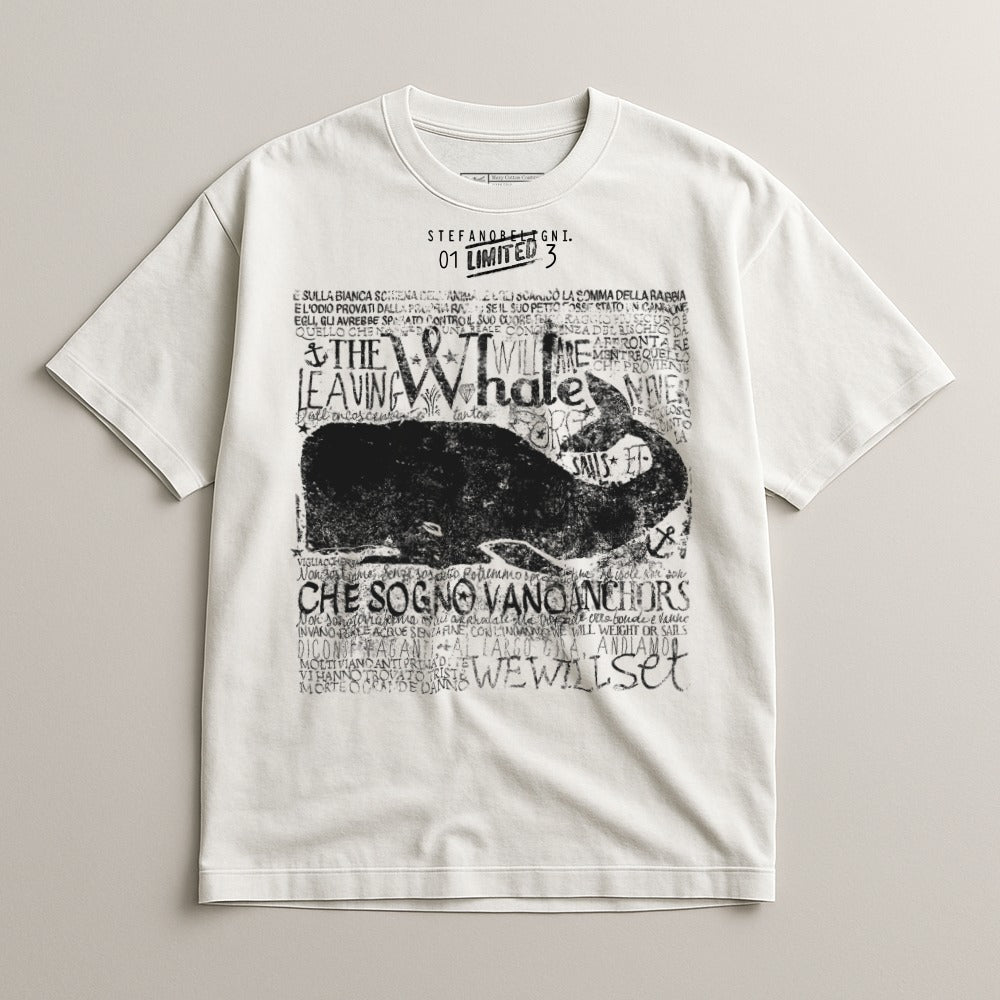 The Whale We Will See Graphic Art Printed T-Shirt