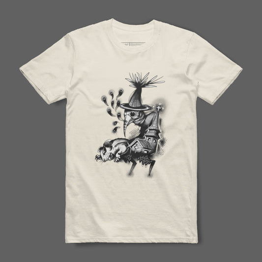 Unique Creature Art Graphic Tee for Stylish Looks