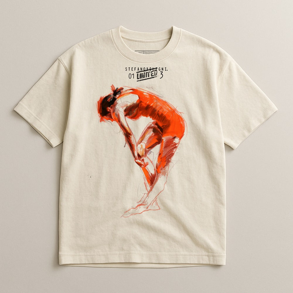 Artistic Red Figure Limited Edition T-shirt