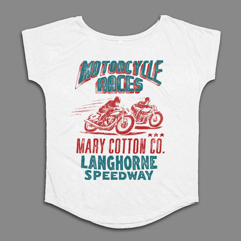 Motorcycle Races Langhorne Speedway T-shirt