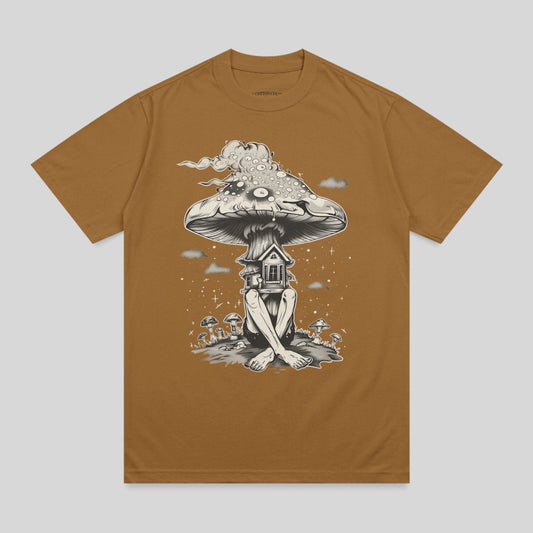 Fantasy Mushroom House Dwelling Mystical Art product type