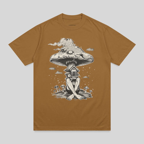 Fantasy Mushroom House Dwelling Mystical Art product type