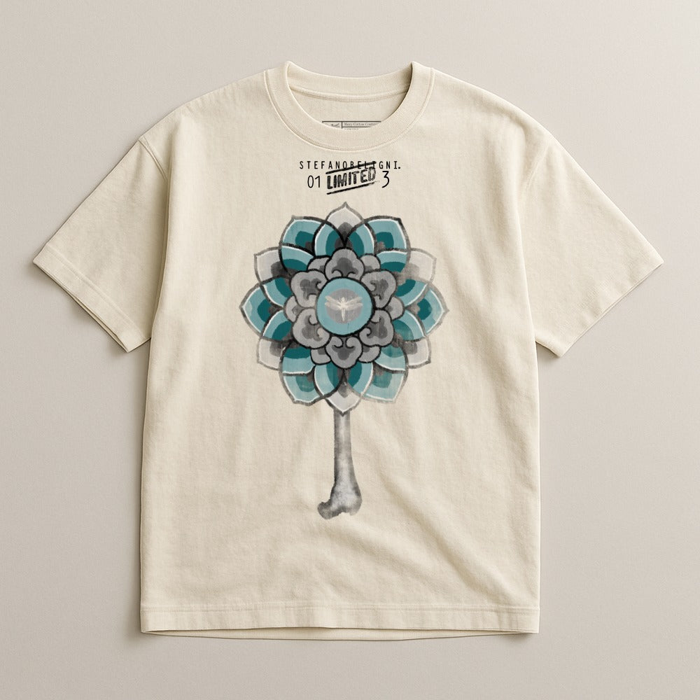 Limited Edition Flower Artwork Unique Style Shirt