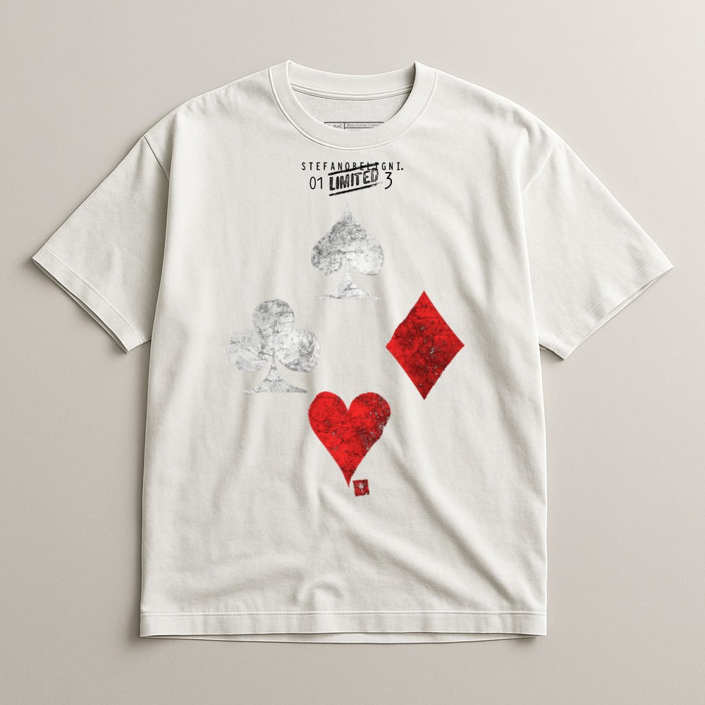 Playing Cards Graphic Tee Limited Edition Product