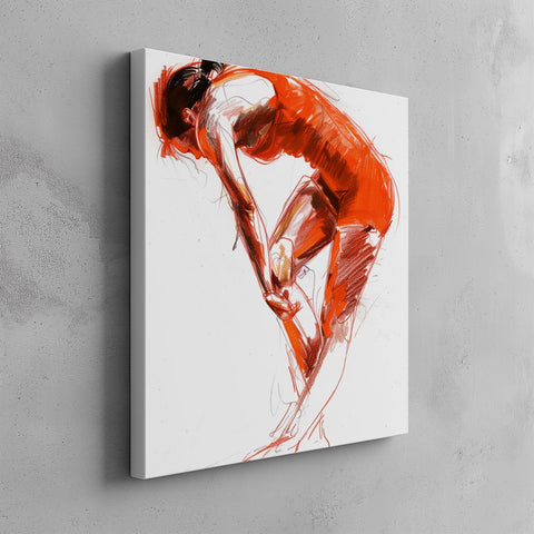 Quadro canvas danzatrice