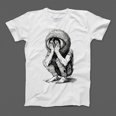 Artistic Illustrated Figure Design T-shirt product
