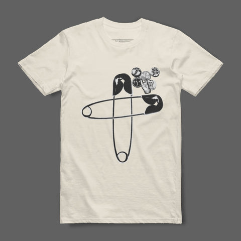 Abstract Graphic Art White Casual T-shirt