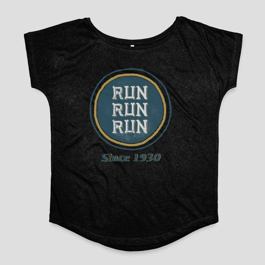 Vintage Style 'Run Run Run' Since 1930 T-Shirt
