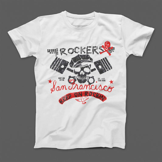 T-shirt donna boyfriend Rockers