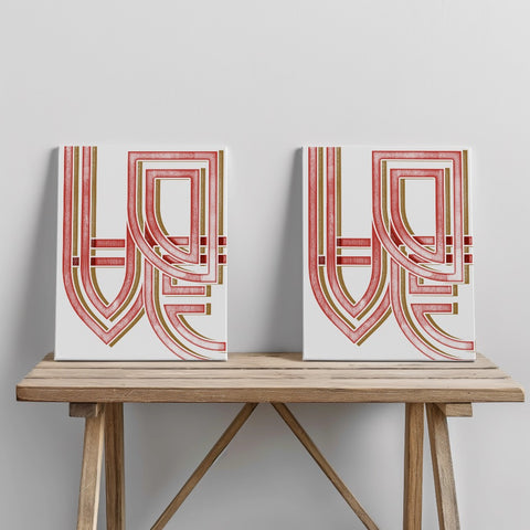 Quadro canvas love_chiari
