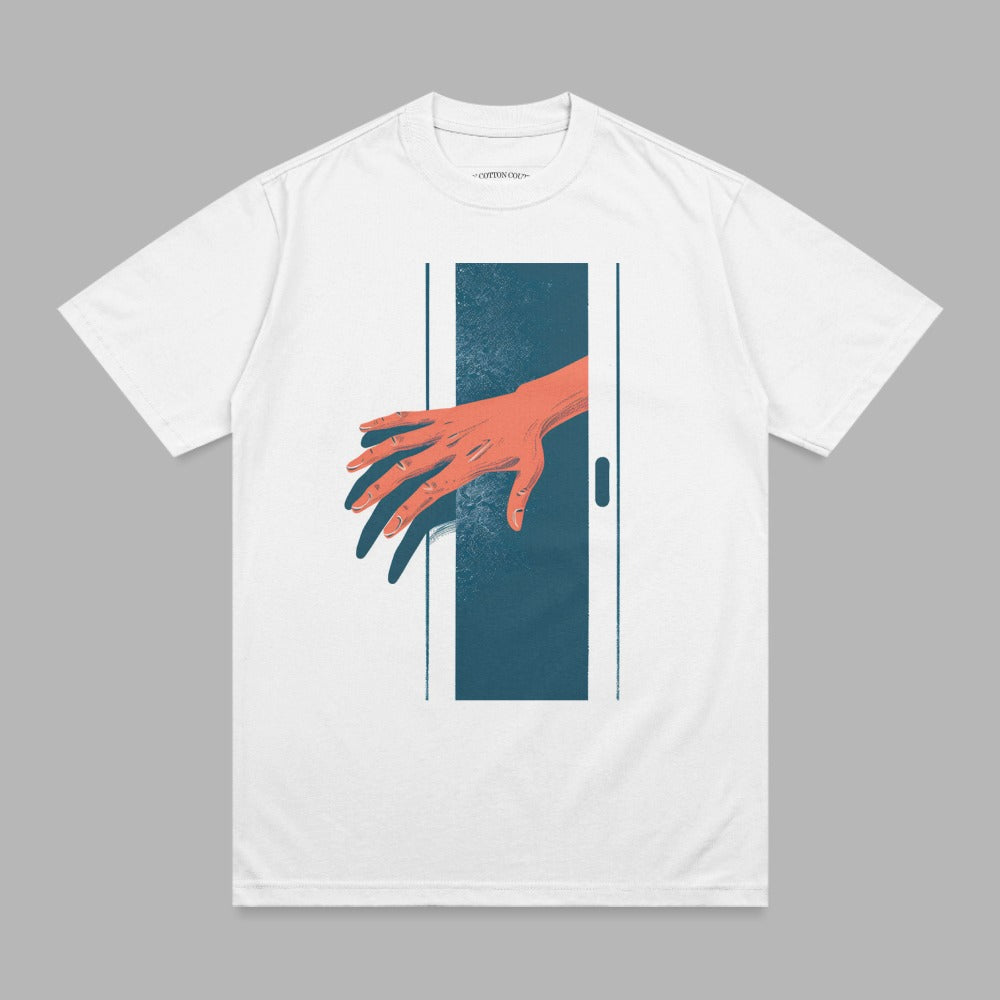 Outstretched Hand Darkened Gateway Art Print product type