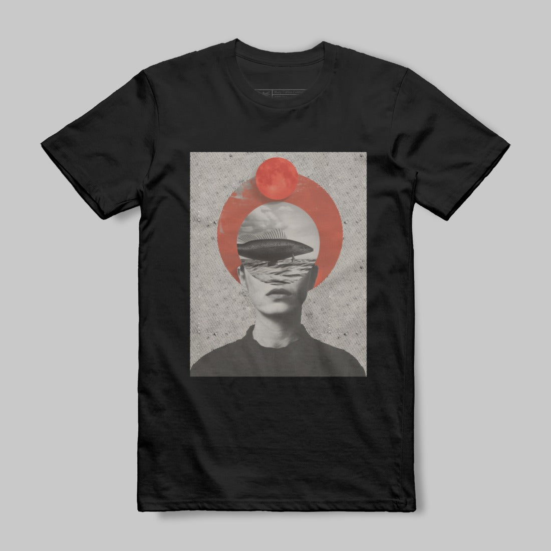 Artistic Graphic Tee with Unique Abstract Design