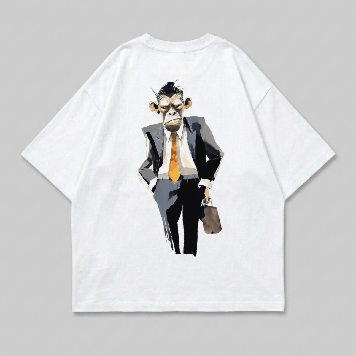 Monkey Executive Suit Briefcase Graphic Design product type