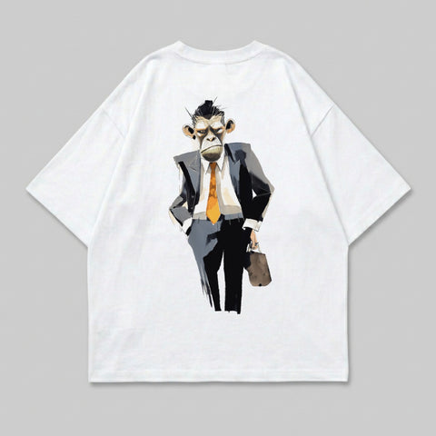 Monkey Executive Suit Briefcase Graphic Design product type