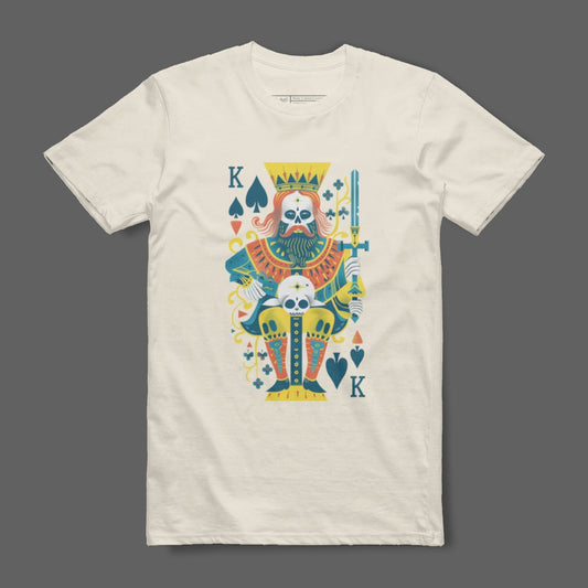 King of Spades Playing Card Design T-shirt
