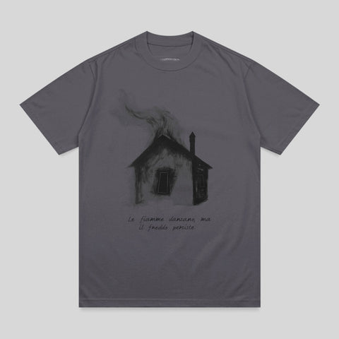 Dark Gray House Smoke Italian Quote product type