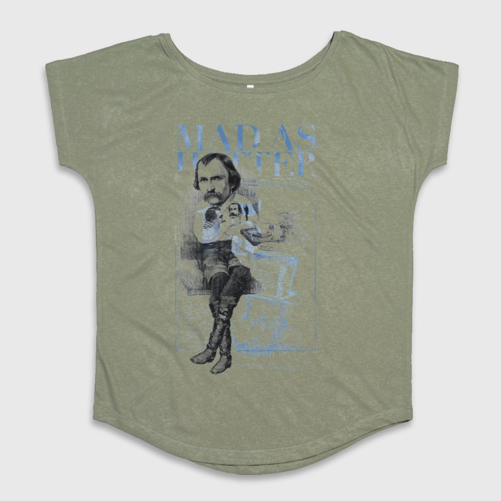 Mad As A Hatter Graphic Printed T-Shirt