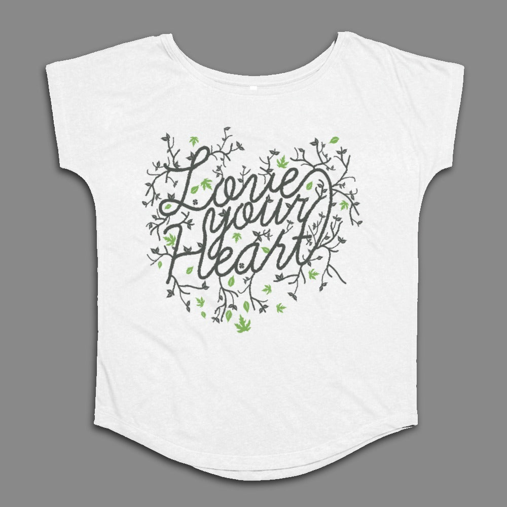 Love Your Heart Inspirational T-Shirt for Everyday Wear