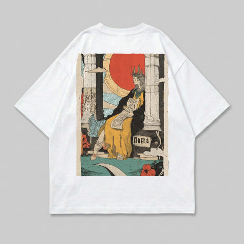 Regal Crowned Figure Ancient Art Print Graphic product type

Regal Art
Crowned Figure
Ancient Style
Graphic Tee
White TShirt
Sun Design
Flora Print
Royal Imagery
Vintage Art
Mythical Persona
Historical Look
Artistic Apparel
Printed Shirt
Unique Graphic
Tarot Style
Renaissance Art
Classic Artwork
Poppies Flowers
NORA FLORA
Streetwear Fashion