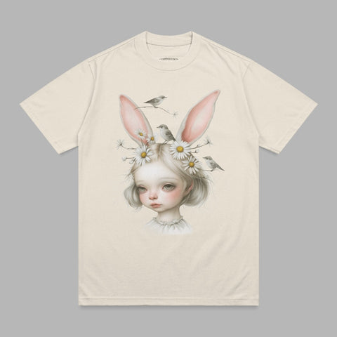 Rabbit Ear Girl Daisy Crown Birds Whimsical product type