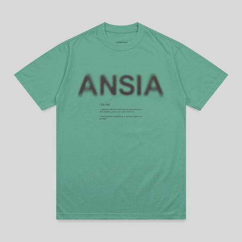 T-shirt with "ANSIA" text and dictionary definition.