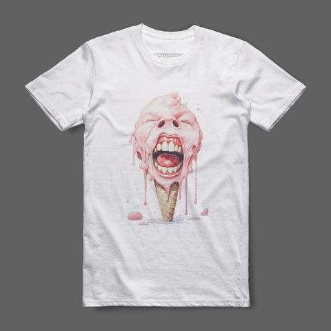 Melting Ice Cream Face Limited Edition T-shirt