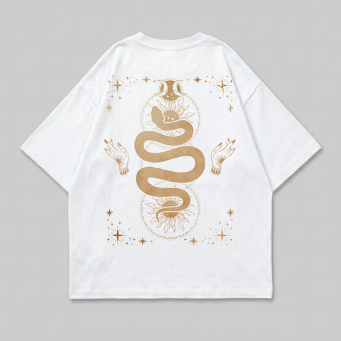 Mystical Serpent Sun Moon Hands Celestial Stars product type