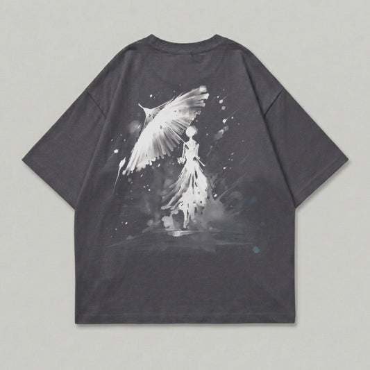 Dark Grey Ethereal Figure Umbrella Graphic Artistic Splatter product type
t-shirt, shirt, apparel, clothing, top, grey, dark grey, charcoal, umbrella, figure, graphic, print, art, artistic, splatter, ethereal, mystic, fantasy, aesthetic, street style