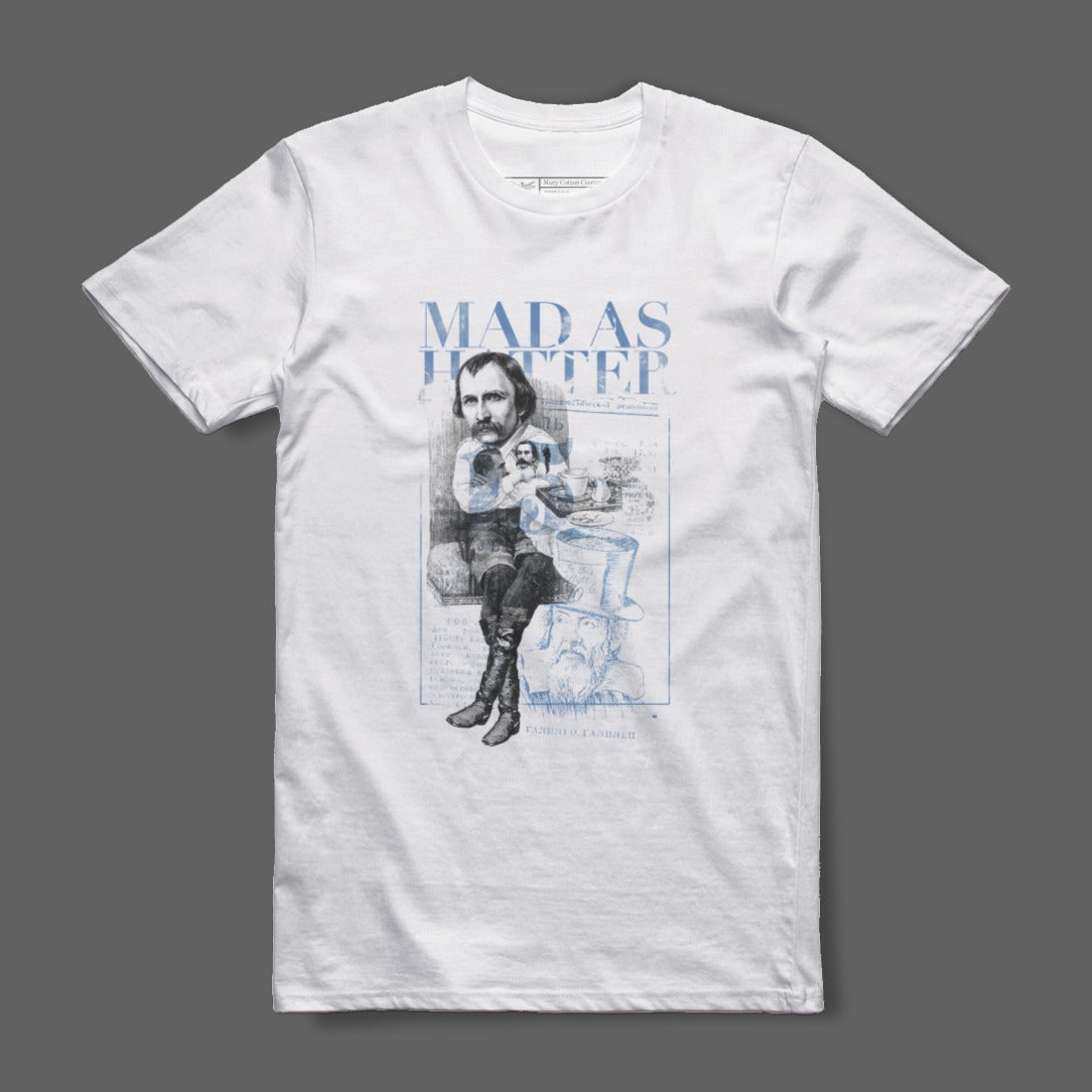 Mad As A Hatter Graphic T-shirt Design