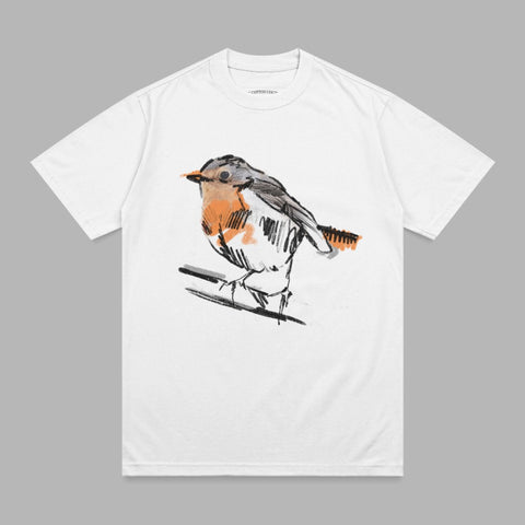 Vibrant Watercolor Robin Sketch Unique product type