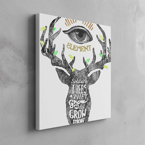 Quadro canvas element_chiari