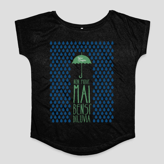 Non Piove Mai Bensi Diluvia T-shirt