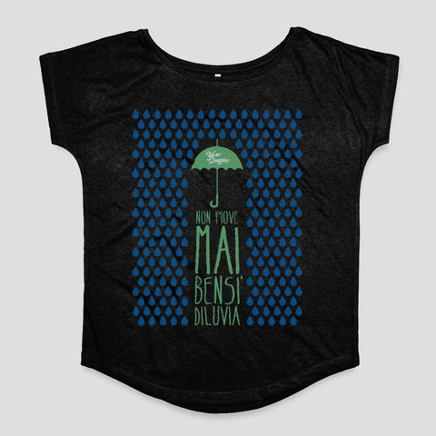 Non Piove Mai Bensi Diluvia T-shirt