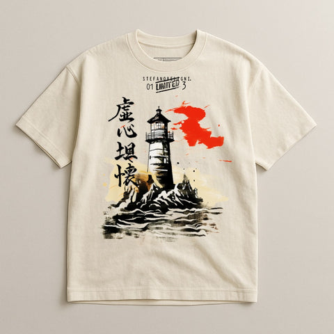Limited Edition Lighthouse Graphic T-Shirt Design