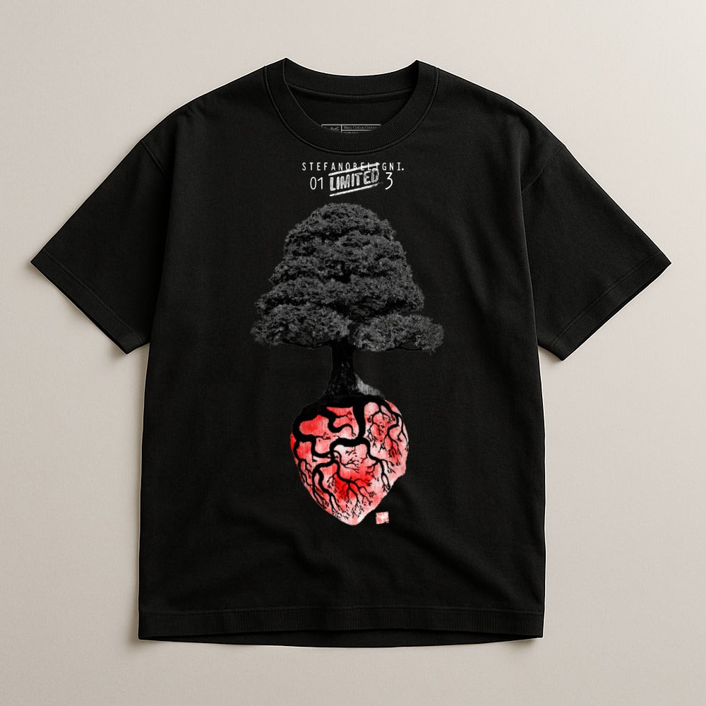 StefAnatomy 01 Limited 3 Unique Graphic Black T-Shirt