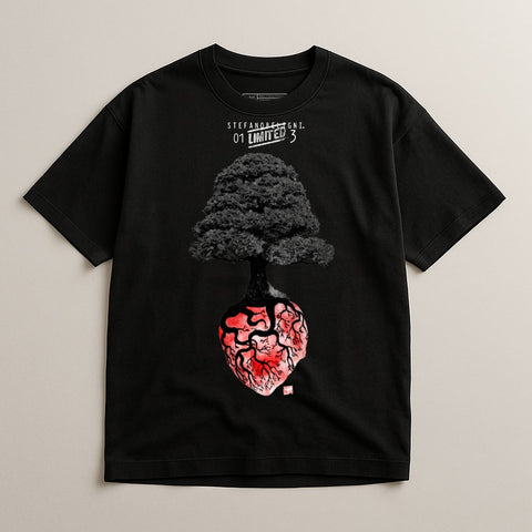 StefAnatomy 01 Limited 3 Unique Graphic Black T-Shirt