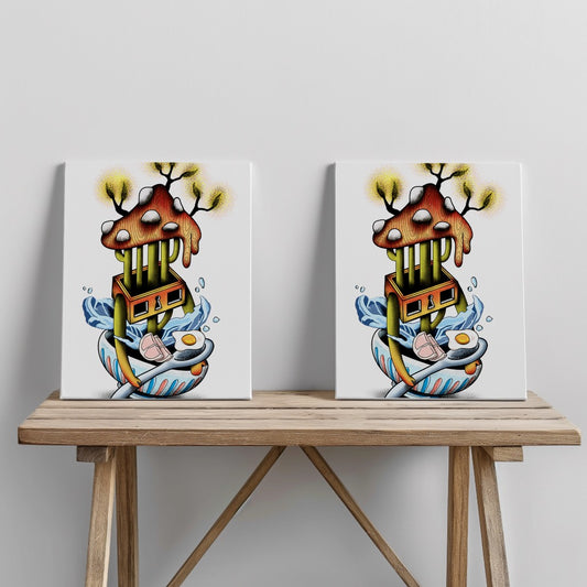 Quadro canvas ramen