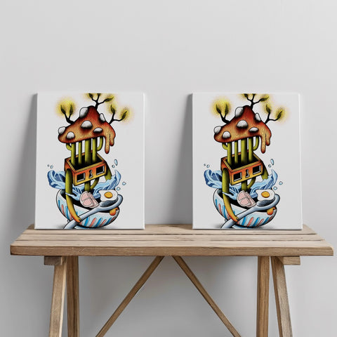 Quadro canvas ramen